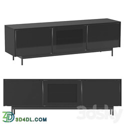 TV cabinet with doors RANNÄS IKEA Sideboard Chest of drawer 3D Models 