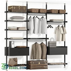 Rimadesio Zenit Wardrobe Display cabinets 3D Models 