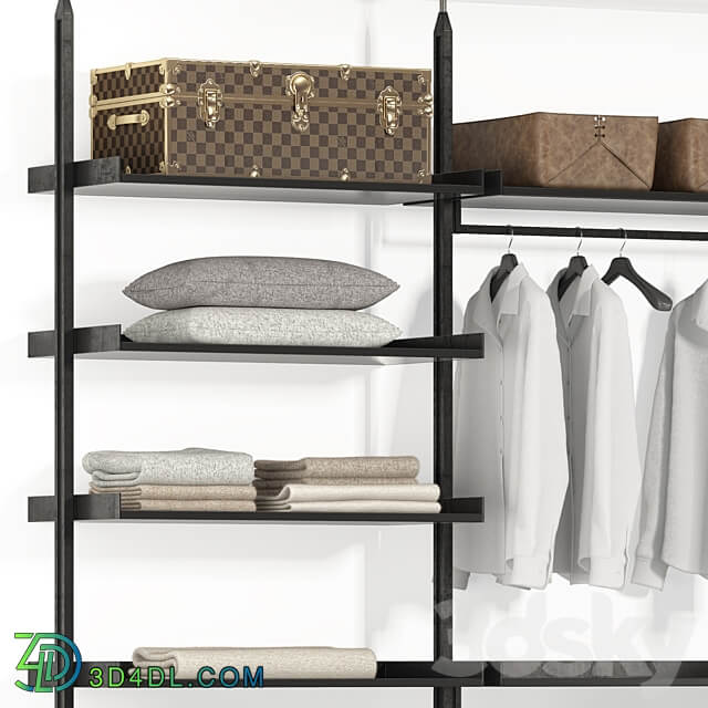 Rimadesio Zenit Wardrobe Display cabinets 3D Models