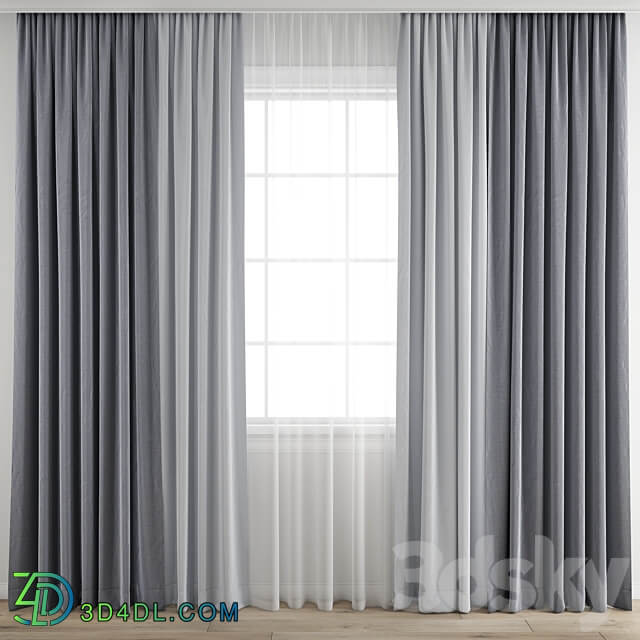 Curtain 443 3D Models