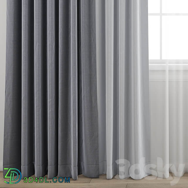 Curtain 443 3D Models