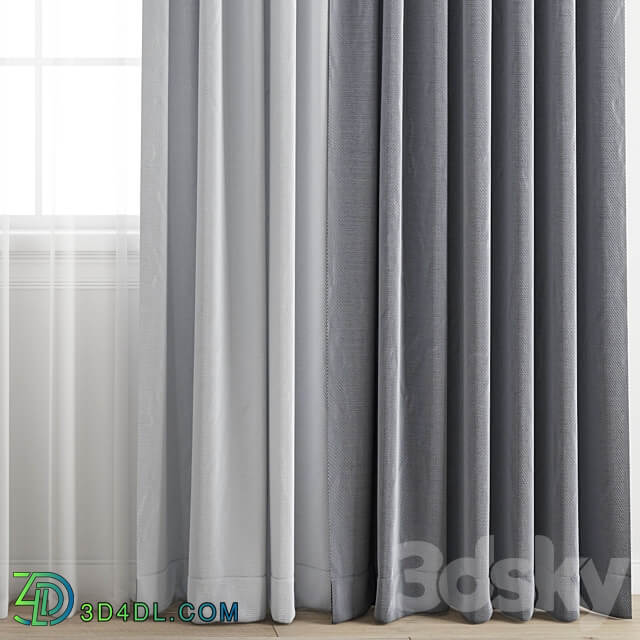 Curtain 443 3D Models