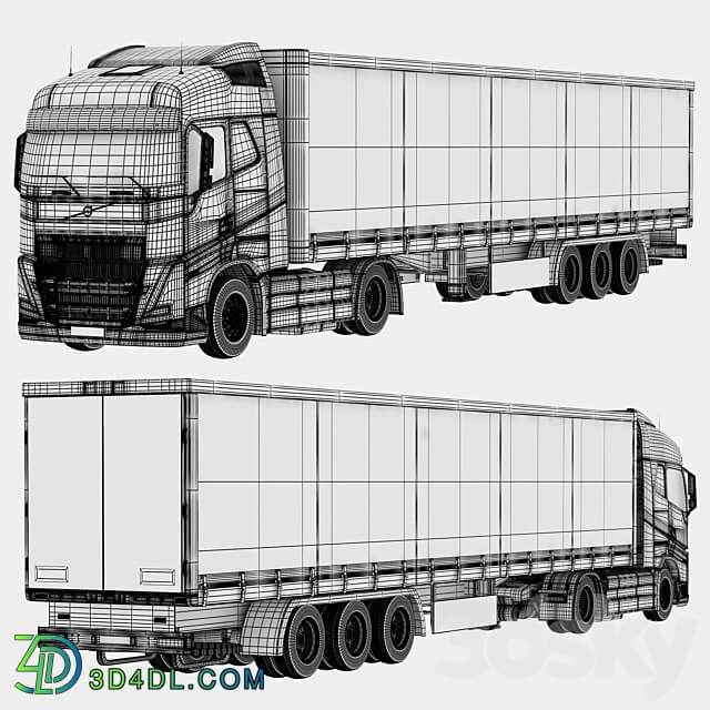 VOLVO FH16 3D Models