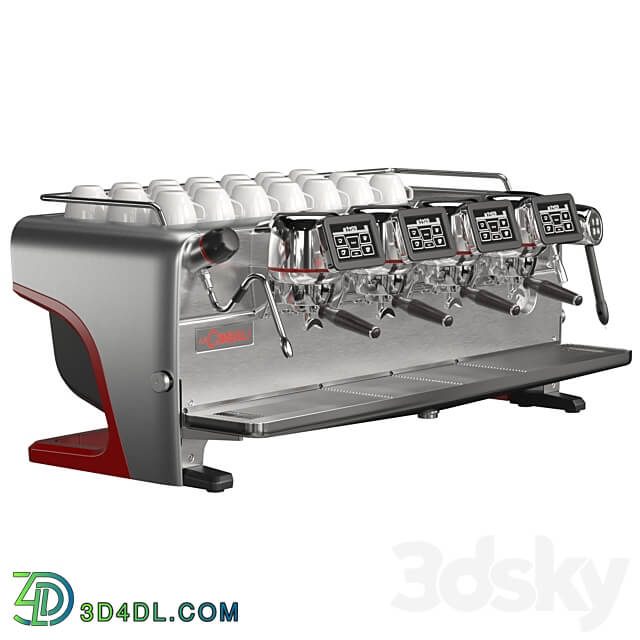 Coffee machine for coffee shop La Cimbali M200 3D Models