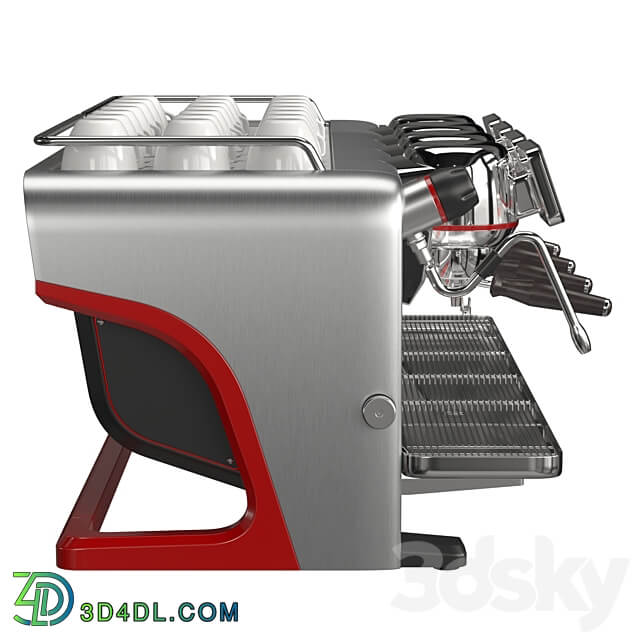 Coffee machine for coffee shop La Cimbali M200 3D Models