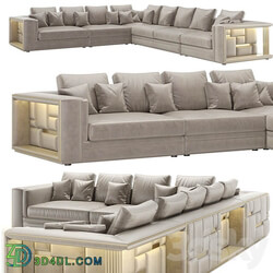 Visionnaire Babylon Rack sofa 3D Models 