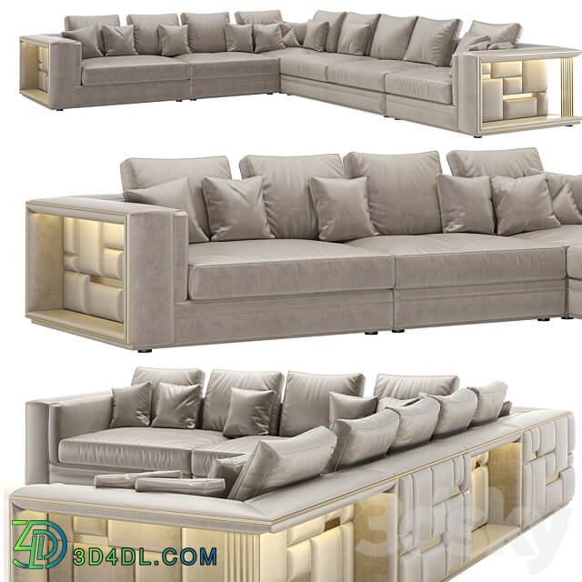 Visionnaire Babylon Rack sofa 3D Models