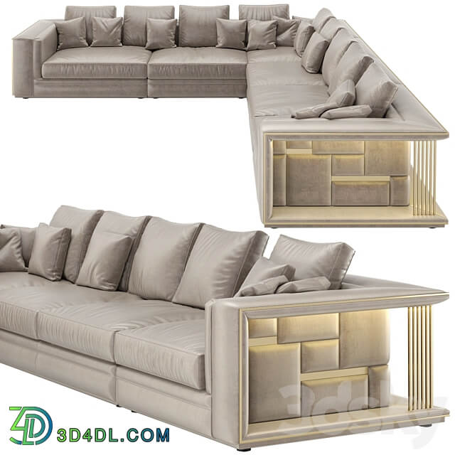 Visionnaire Babylon Rack sofa 3D Models