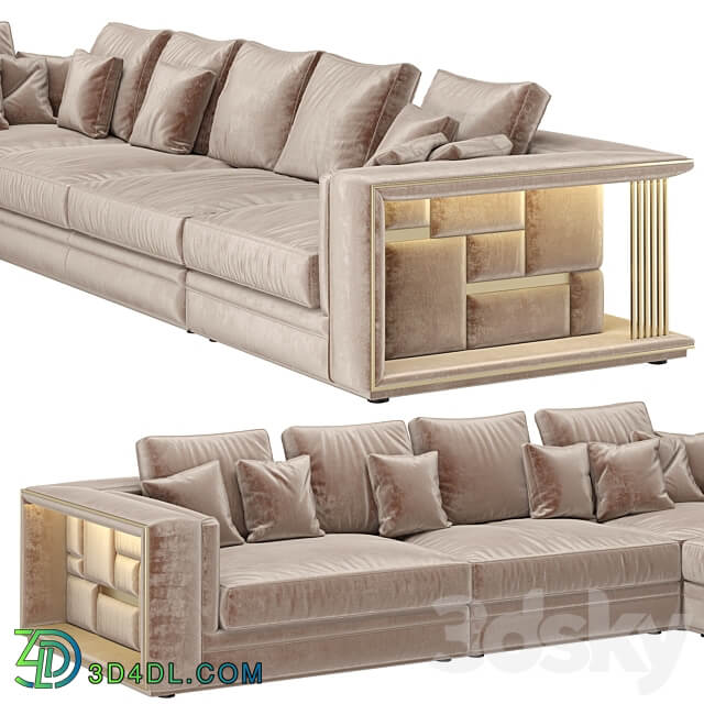 Visionnaire Babylon Rack sofa 3D Models