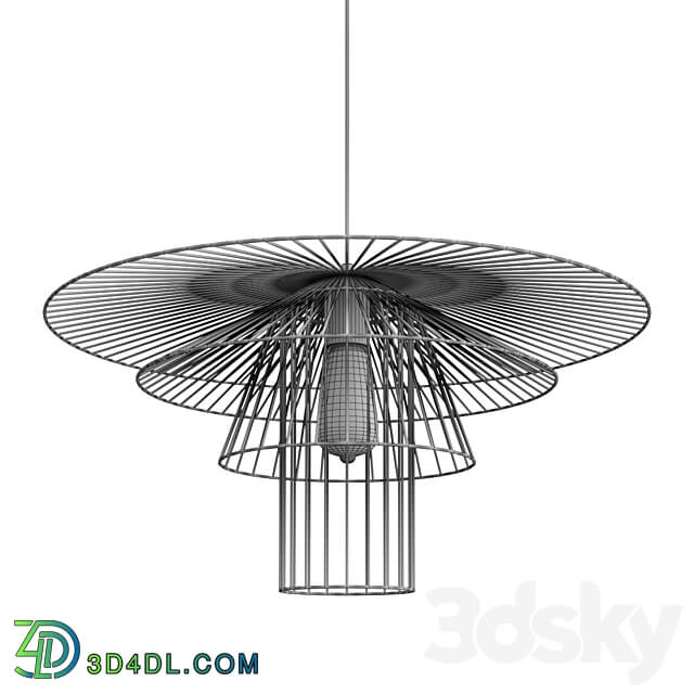Suspension papillon filaire MACHAON Pendant light 3D Models
