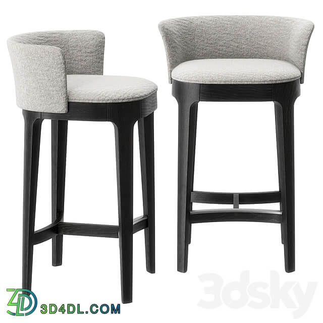 Devon barstool by Molteni 3D Models