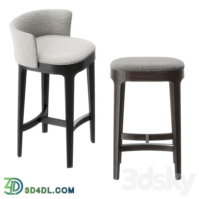 Devon barstool by Molteni 3D Models