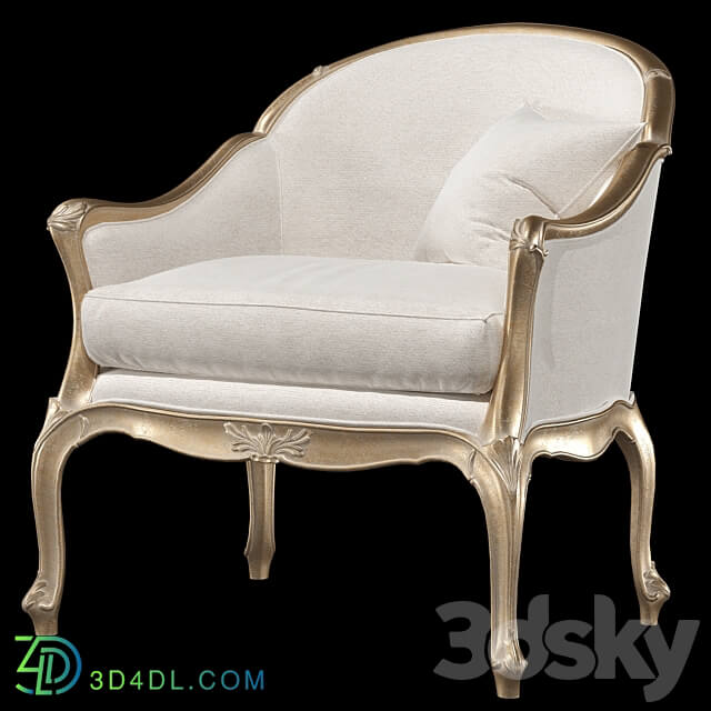 Roberto giovannini armchair art 1225 3D Models