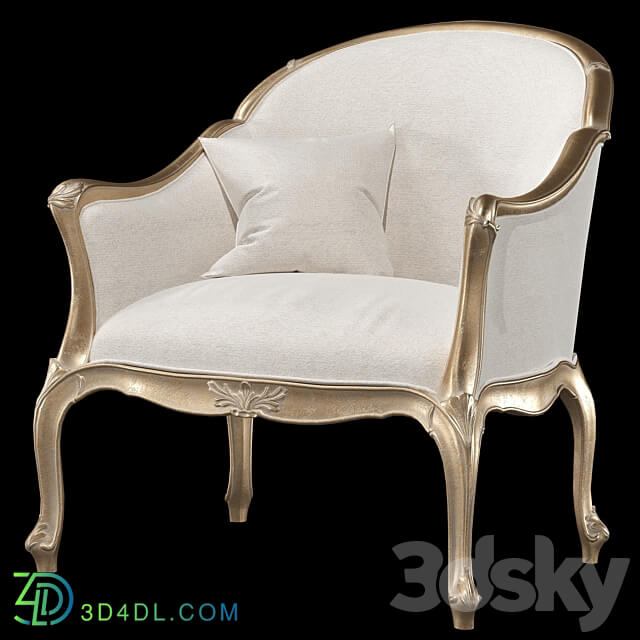 Roberto giovannini armchair art 1225 3D Models