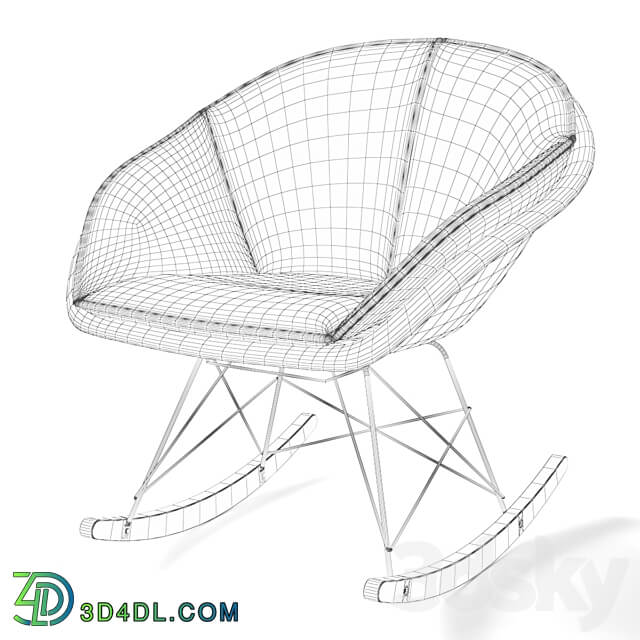 Rocking chair rocking chair 3D Models