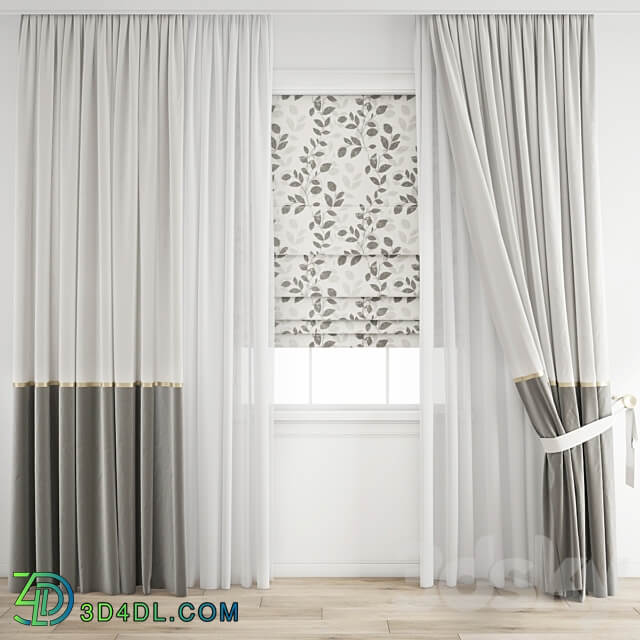 Curtain 544 3D Models