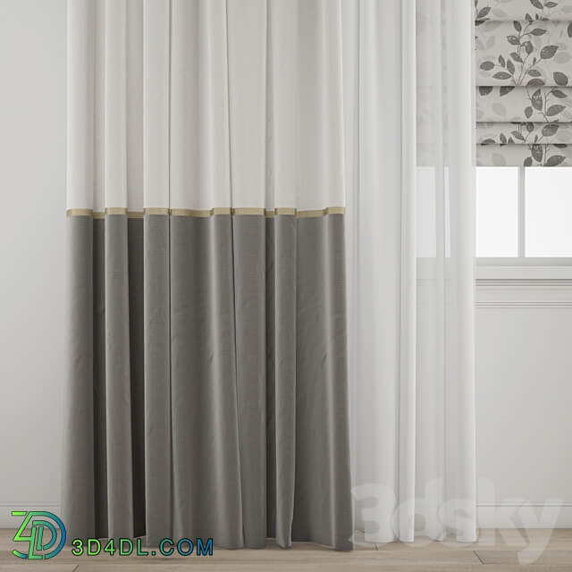 Curtain 544 3D Models