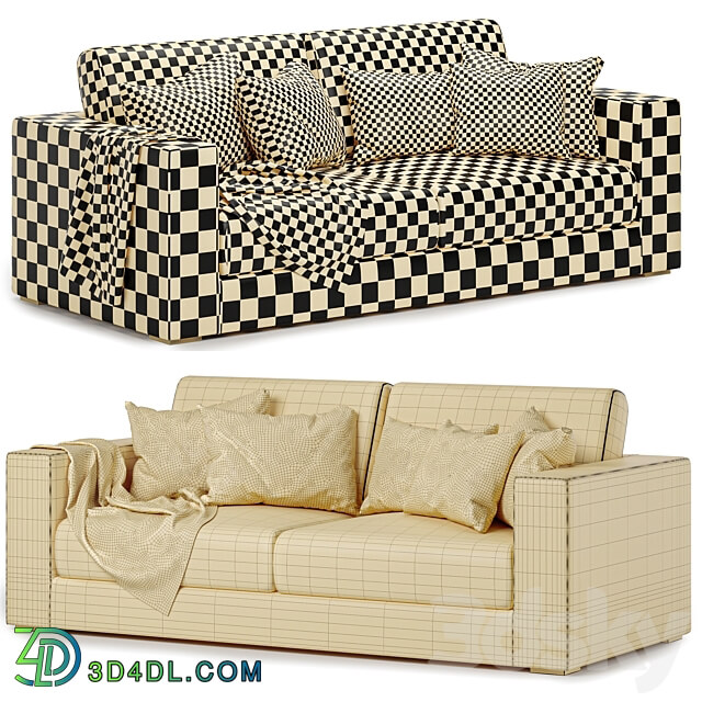 aspect fabric sofa 3D Models