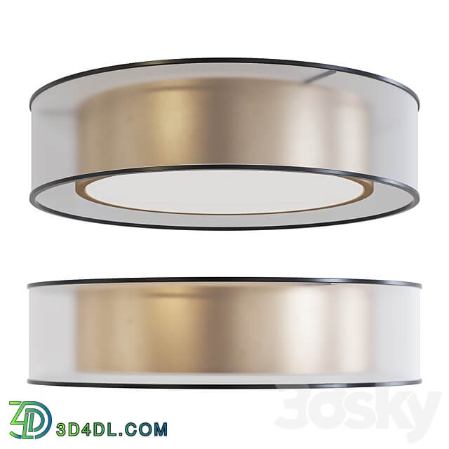 Freya LED Zoticus FR6005CL L36G Ceiling lamp 3D Models