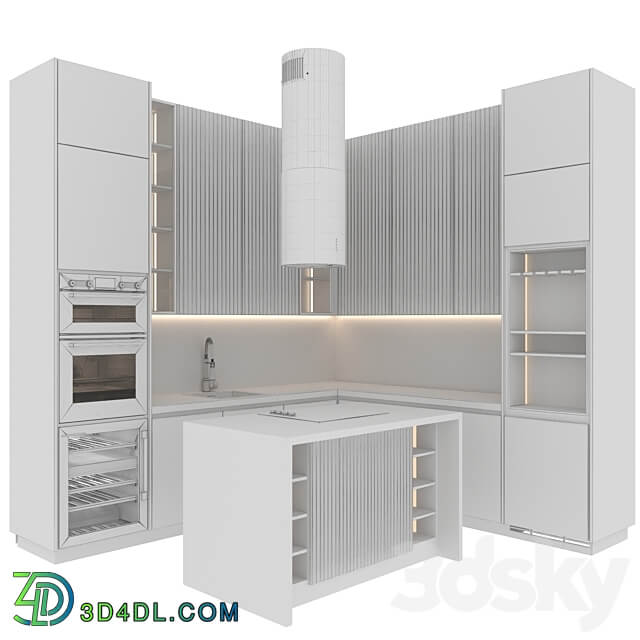 kitchen modern149 Kitchen 3D Models