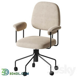 West Elm Cash Office Chair 3D Models 