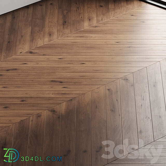 Oak parquet board 17 3D Models