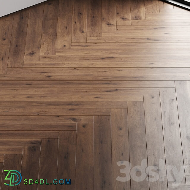 Oak parquet board 17 3D Models