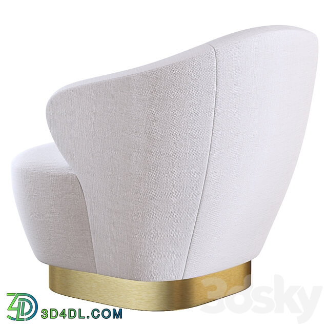 BAKER Lambert Swivel Chair 3D Models