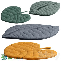 Leaf rug for kids Miscellaneous 3D Models 