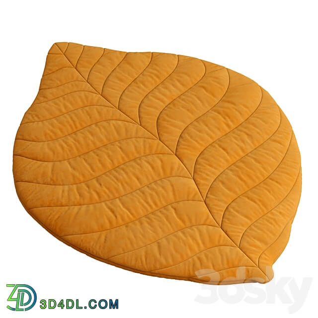 Leaf rug for kids Miscellaneous 3D Models