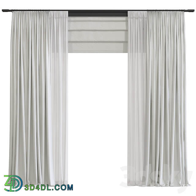 Curtain 110 3D Models