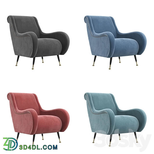 Eichholtz Chair Giardino 3D Models