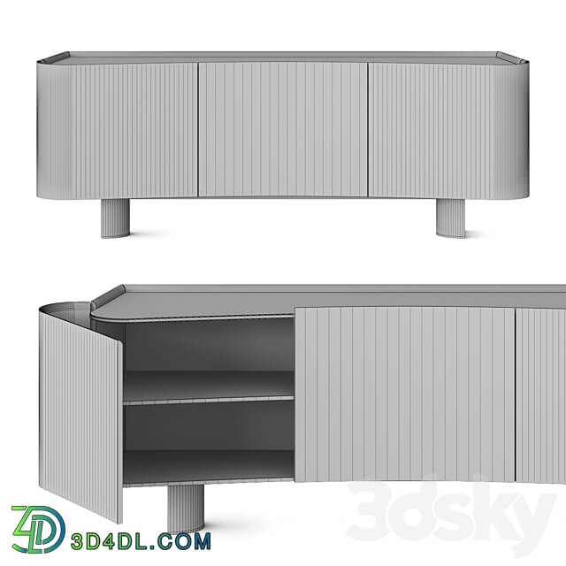 Cattelan Italia Blues Sideboard Sideboard Chest of drawer 3D Models