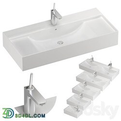 ROCA ONA washbasin set 01 3D Models 