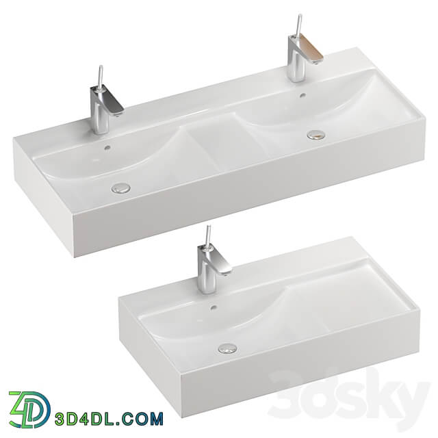 ROCA ONA washbasin set 01 3D Models