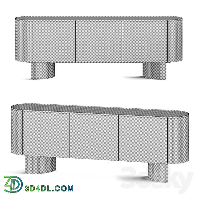 Cattelan Italia Savoy Sideboard Sideboard Chest of drawer 3D Models