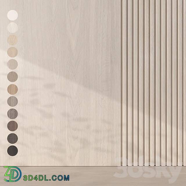 Oak texture 023 3D Models