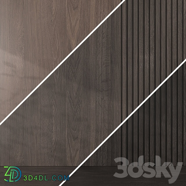 Oak texture 023 3D Models