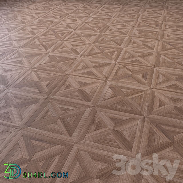 Parquet Laminate 3D Models