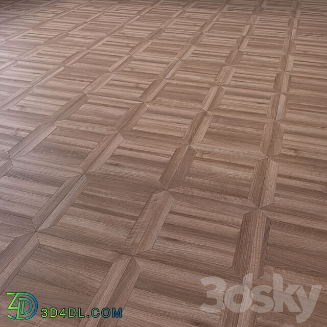 Parquet Laminate 3D Models