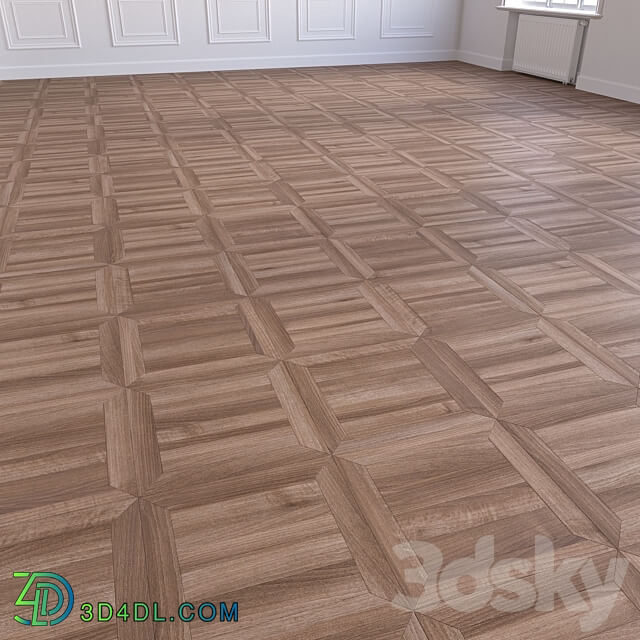 Parquet Laminate 3D Models