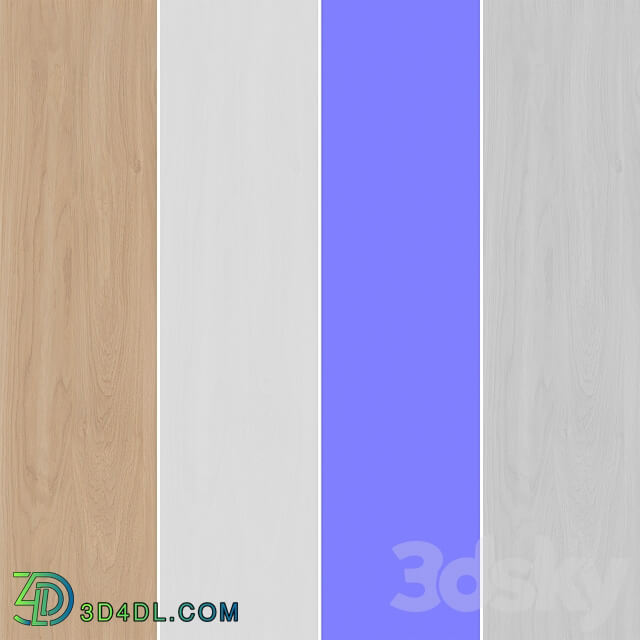 Oak texture 036 3D Models