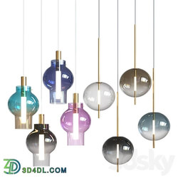 Stavern Kandinskiy Pendant Collection Pendant light 3D Models 