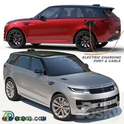 Range Rover Sport hybrid PHEV 2022 3D Models 