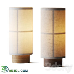 Menu Hashira Portable Table Lamp 3D Models 