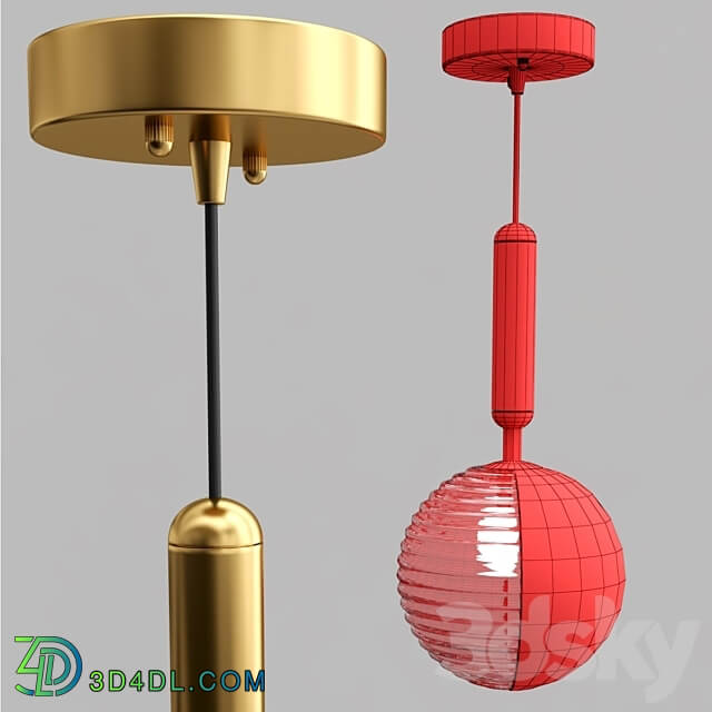 Vele Luce Amore Pendant light 3D Models