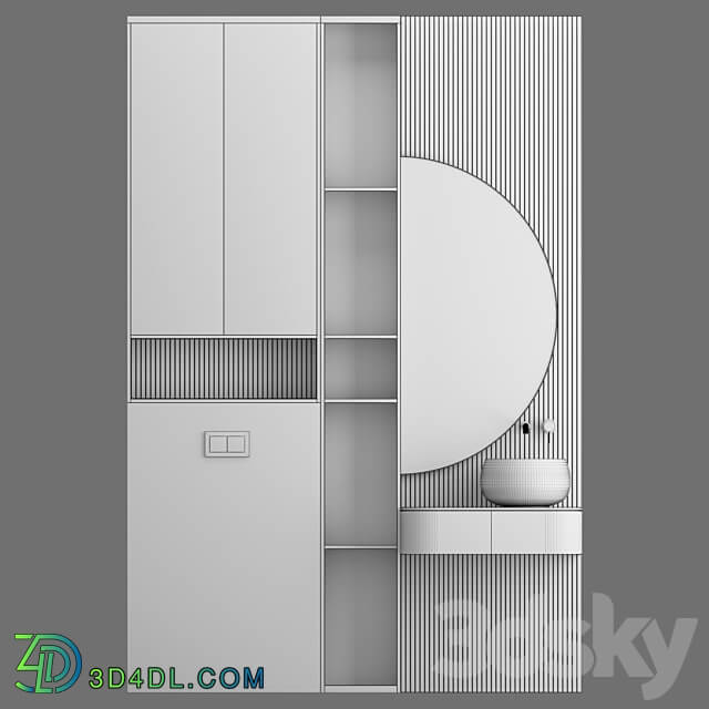 Bathroom set 21 3D Models