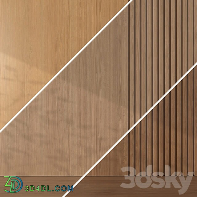 Oak texture 058 3D Models