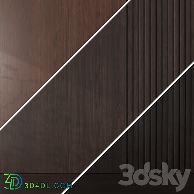 Oak texture 058 3D Models