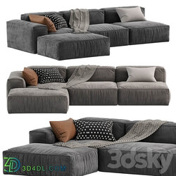 Sofa Ebi Happy Grafit Loft sofa 1 3D Models 